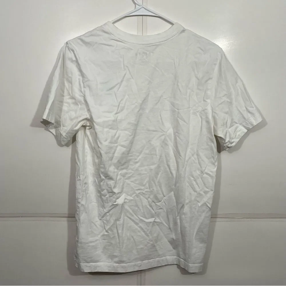Jordan White Short Sleeve Athletic T-Shirt
